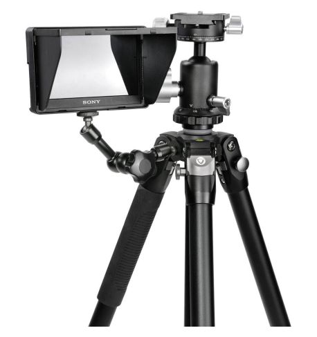 VANGUARD VEO 3 263AB - Trípode de aluminio, rótula de bola de doble eje