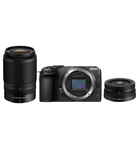 NIKON Z30 Kit: 16-50mm + 50-250mm VR  **Reserva de producto**