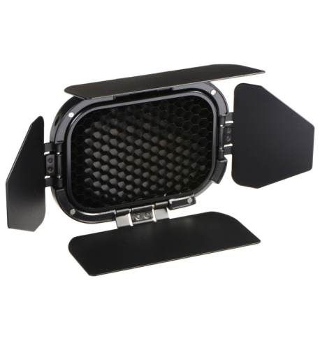 Godox Kit de visera para cabezal de flash Speedlite AD200 BD-07