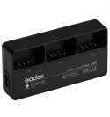 Godox Cargador de batería múltiple VC26T para V1/V860III/AD100Pro 