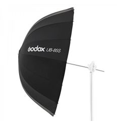 Godox Paraguas parabólico negro y plateado 
UB-85S 2
