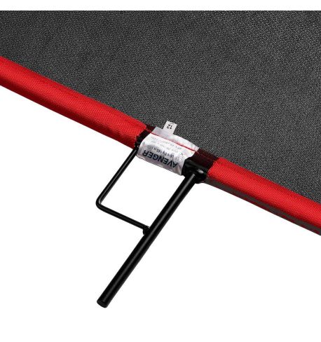 Avenger Tejido (scrim) doble negro 48x48