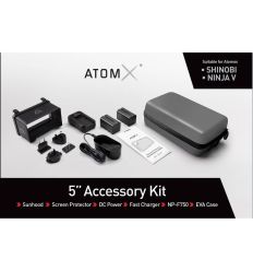 ATOMOS Kit de accesorios de 5" para monitores Shinobi, Shinobi SDI, Ninja V (ATOMCCKT1) 2