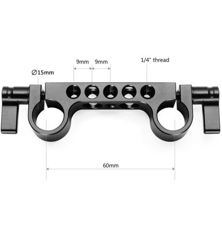 SmallRig Super Lightweight 15mm-Railblock
