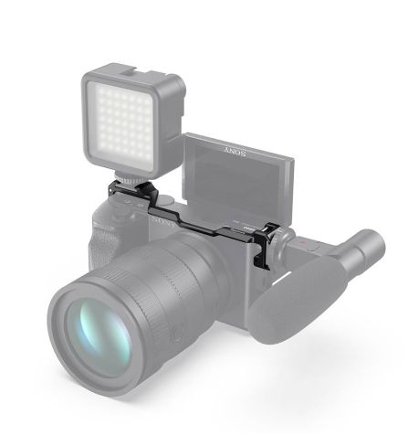 SmallRig Placa de reubicación de montura de zapata para cámara Sony A6600 2498