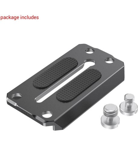 SmallRig Placa de cola de milano tipo Manfrotto de liberación rápida 1280C