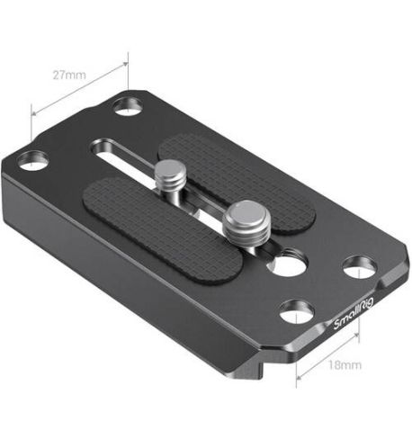 SmallRig Placa de cola de milano tipo Manfrotto de liberación rápida 1280C