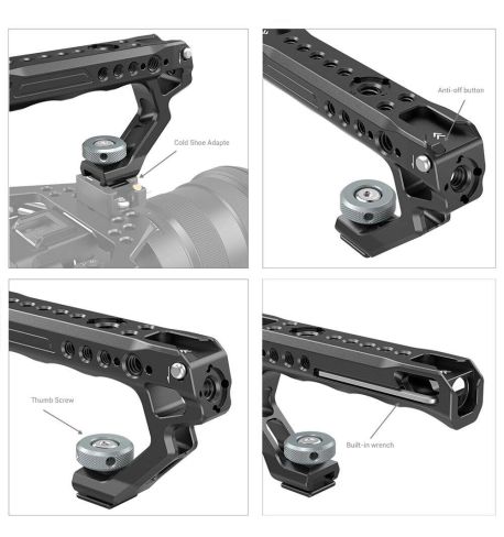 SmallRig Asa superior estilo queso con montura adaptadora de zapata  2094C | SRNB300C