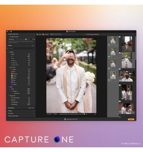 Capture One Pro 23 (compra conjunta con cámara/Flash) 40% de DESCUENTO