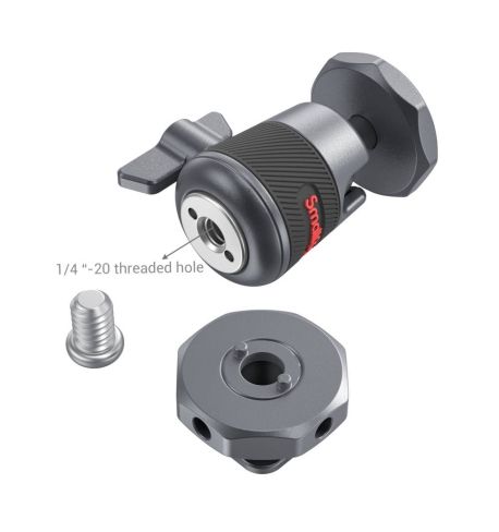 SmallRig  Rótula pequeña SmallRig con montura de zapata fría extraíble (dos piezas) 2948 | SROA026