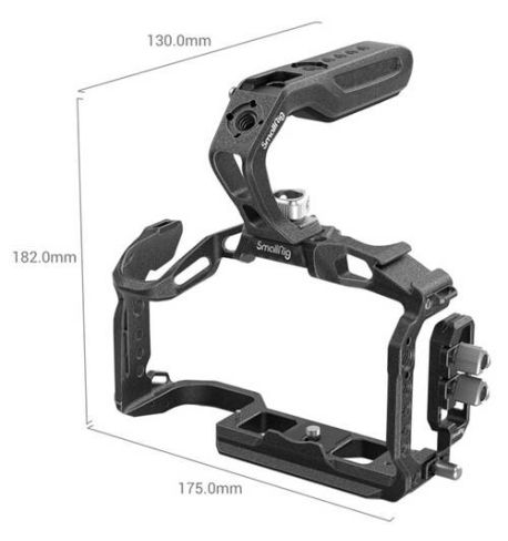 SmallRig Cage / jaula de cámara "Black Mamba" Kit para EOS R5 C, R5 y R6  3234B | SRNQC006B