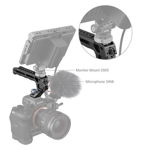 SmallRig Asa superior con montura de zapata (Lite) 3764 | SRNB031