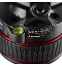 Manfrotto 612 Nitrotech Fluid Rótula de video y trípode de aluminio de doble pata con esparcidor central