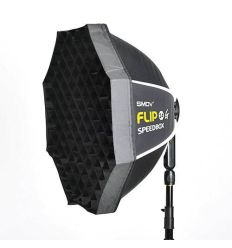 SMDV Beauty Dish Flip 20 con adaptador