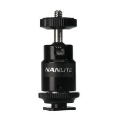 NANLITE Rótula Nanlite con rosca y Zapata NAASBH1/4