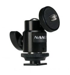 NANLITE Rótula Nanlite con rosca y Zapata NAASBH1/4 2