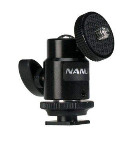 NANLITE Rótula Nanlite con rosca y Zapata NAASBH1/4