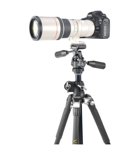 Vanguard Veo 3T+ 234APS - Trípode de aluminio, rótula de 3 vías