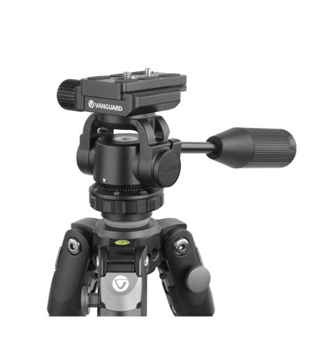 Vanguard Veo 3 233AO -  Trípode de aluminio, rótula de observación
