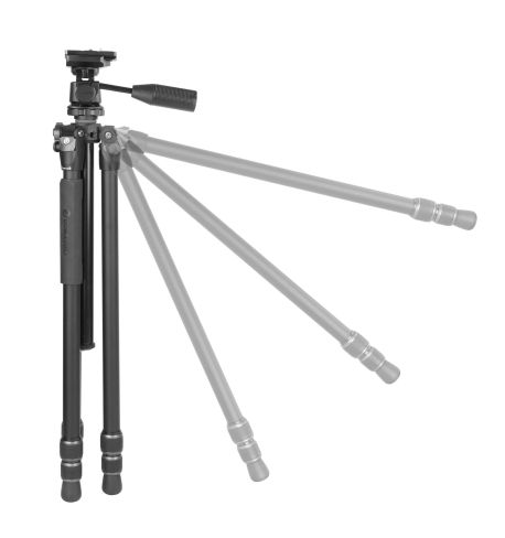 Vanguard Veo 3 233AO -  Trípode de aluminio, rótula de observación
