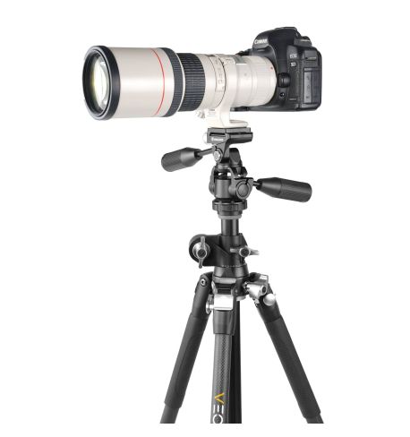 Vanguard Veo 3T+ 234CPS - Trípode de fibra de carbono, rótula de 3 vías