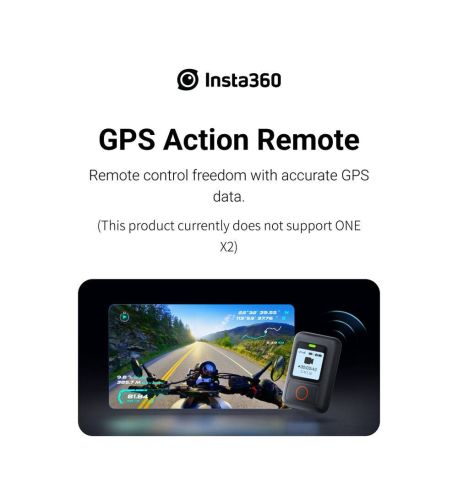 Insta360 GPS Action Smart Remote New (X3,X2,ONE R/RS)