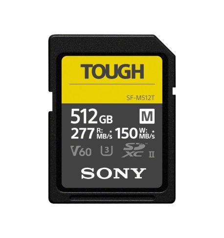 SONY TOUGH 512GB 150MB/S UHS-II V60 IP68 (SF-M512T)