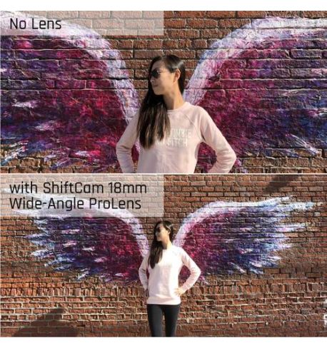 ShiftCam Pro Lens Wide Angle 18mm  PL-WD-20-EN