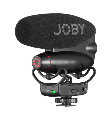 Micrófono JOBY Wavo Pro DS diseñado para uso en Mirroless