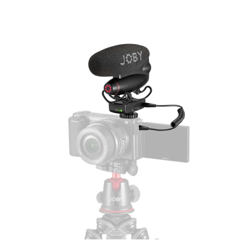 Micrófono JOBY Wavo Pro DS diseñado para uso en Mirroless