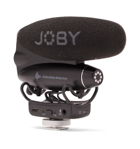 Micrófono JOBY Wavo Pro diseñado para uso en Mirroless