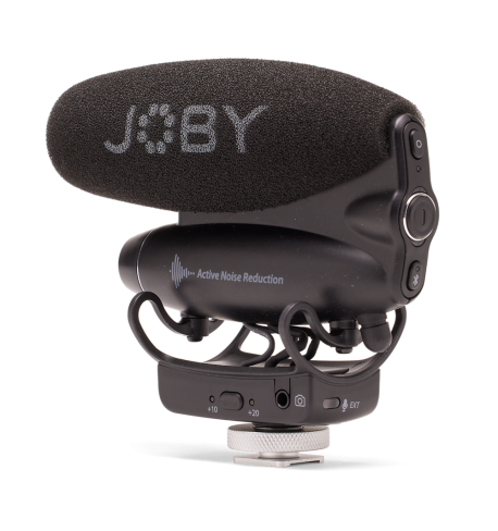 Micrófono JOBY Wavo Pro diseñado para uso en Mirroless