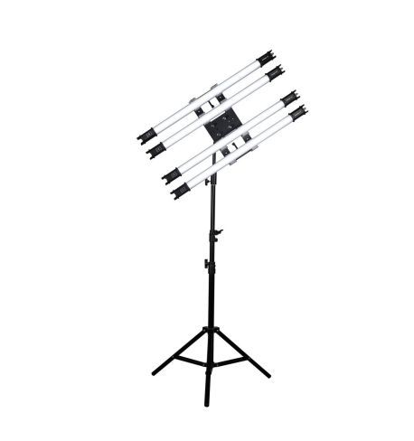 NANLITE Soporte para 4 Pavotubes con rótula (NAHDT124BHG)