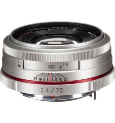 PENTAX 70mm F2.4 DA AL Limited Edition HD W/C Silver