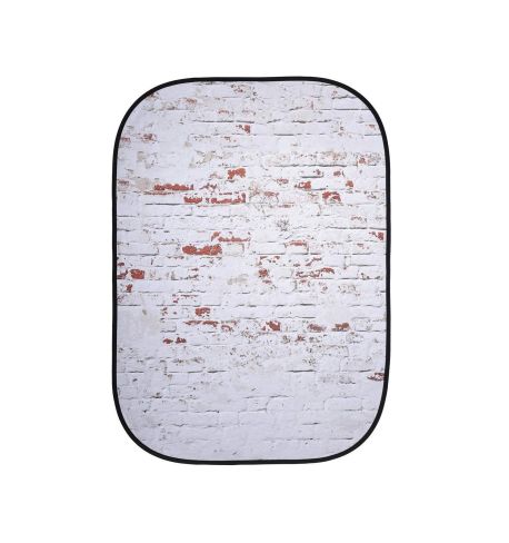 Lastolite by Manfrotto Fondo plegable Urban 1,5m x 2,1m (5' x 7') Ladrillo rojo clásico / Ladrillo blanco