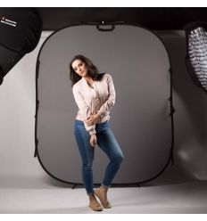 LASTOLITE FONDO BLANCO / GRIS MEDIO 1,8 X 2,15 M 2