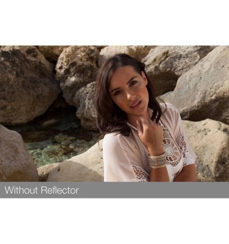 Lastolite by Manfrotto Reflector plegable 50cm (20") Dorado/Blanco