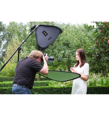 Lastolite by Manfrotto Joe McNally - Ezybox Hotshoe blanco  54 x 54cm (21" x 21")