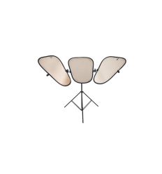 Lastolite by Manfrotto Triflector MKII Marco, soporte y paneles Sunfire / Plata 2