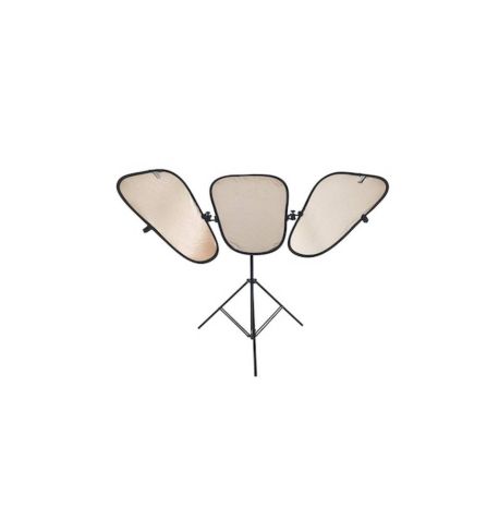 Lastolite by Manfrotto Triflector MKII Marco, soporte y paneles Sunfire / Plata