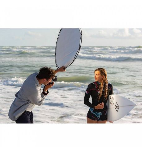 Lastolite by Manfrotto HaloCompact Reflector 82cm (32") Sunlite/Plata suave