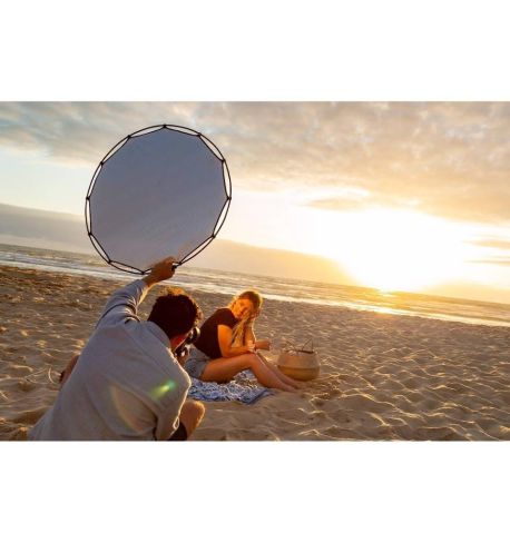 Lastolite by Manfrotto HaloCompact Reflector 82cm (32") Sunlite/Plata suave