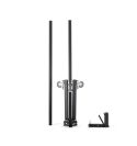 Manfrotto - Pie de estudio con ruedas tipo columna. Negro