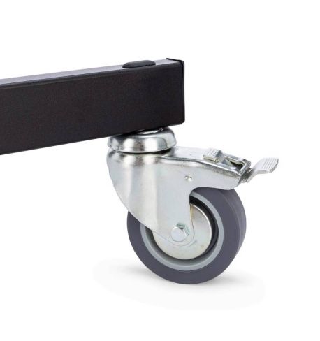 Manfrotto - Pie de estudio con ruedas tipo columna. Negro