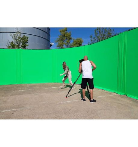 Lastolite by Manfrotto StudioLink Chroma Key Verde - Kit 3 x 3m (10' x10')