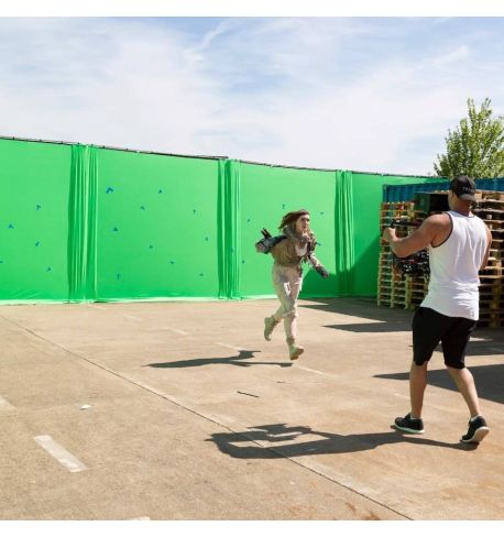 Lastolite by Manfrotto StudioLink Chroma Key Verde - Kit 3 x 3m (10' x10')