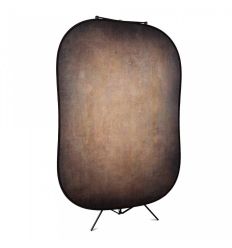 Lastolite by Manfrotto Fondo plegable Vintage 1,5m x 2,1m (5' x 7') Walnut (nuez)/Pewtar (peltre) 2