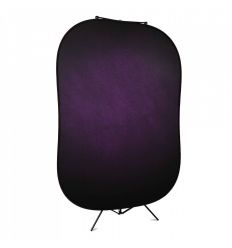 Lastolite by Manfrotto Fondo plegable Vintage 1,5m x 2,1m (5' x 7') Aubergine (púrpura intenso)/Crimson (carmesí) 2