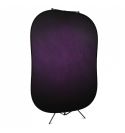 Lastolite by Manfrotto Fondo plegable Vintage 1,5m x 2,1m (5' x 7') Aubergine (púrpura intenso)/Crimson (carmesí)