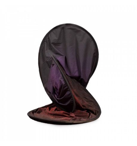 Lastolite by Manfrotto Fondo plegable Vintage 1,5m x 2,1m (5' x 7') Aubergine (púrpura intenso)/Crimson (carmesí)